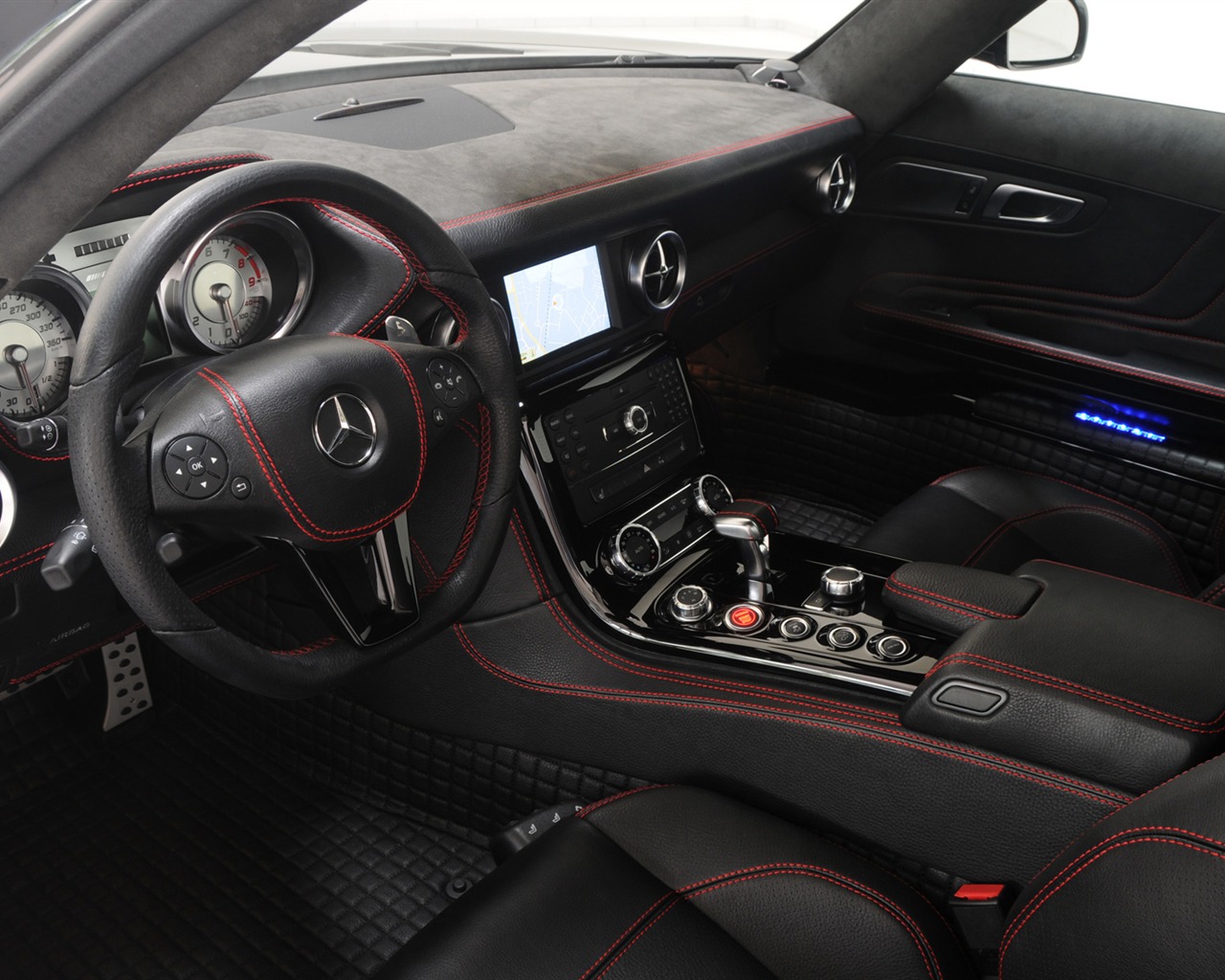 Brabus Mercedes-Benz SLS AMG - 2010 高清壁紙 #19 - 1280x1024