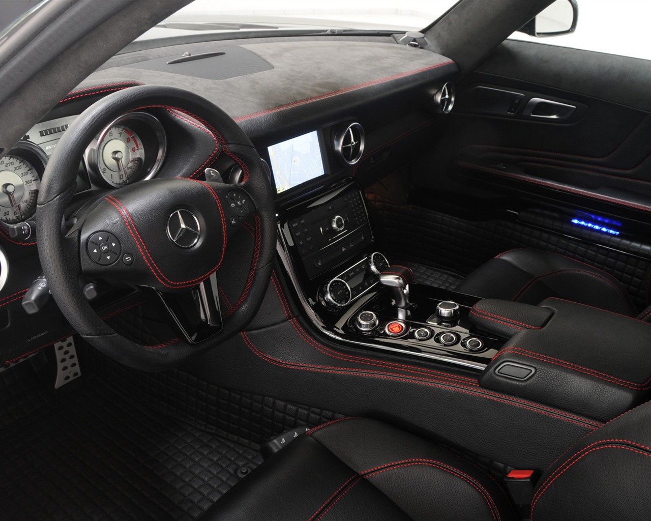 Brabus Mercedes-Benz SLS AMG - 2010 HD wallpaper #19 - 1280x1024