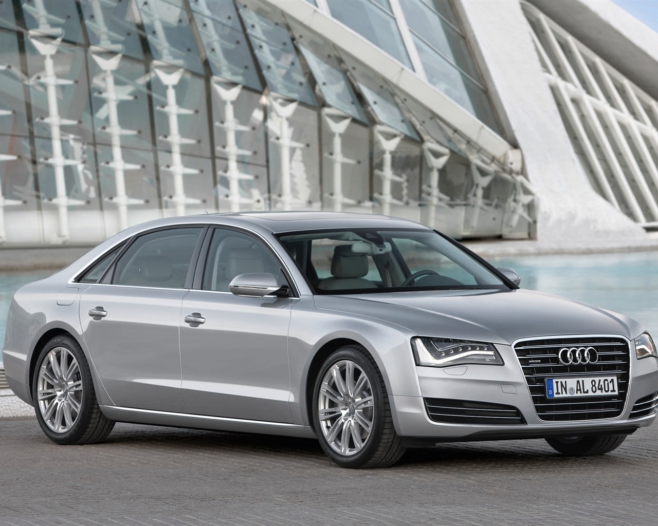 Audi A8 L 3,0 TFSI Quattro - 2010 HD tapetu #1 - 1280x1024
