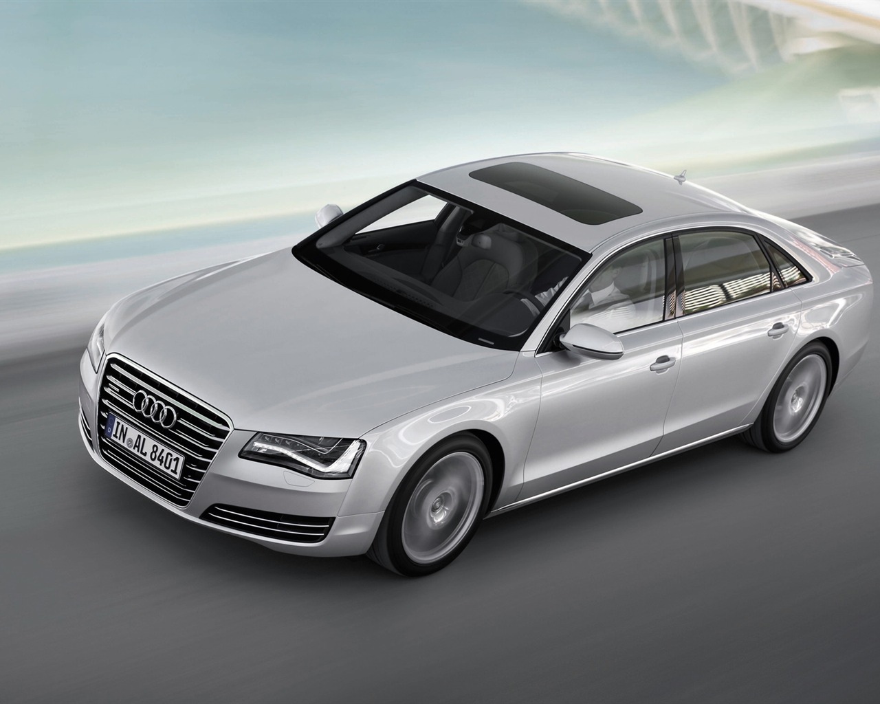 Audi A8 L 3.0 TFSI Quattro - 2010 高清壁纸2 - 1280x1024