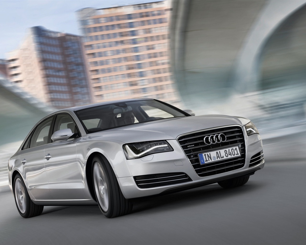 Audi A8 L 3.0 TFSI Quattro - 2010 高清壁纸5 - 1280x1024