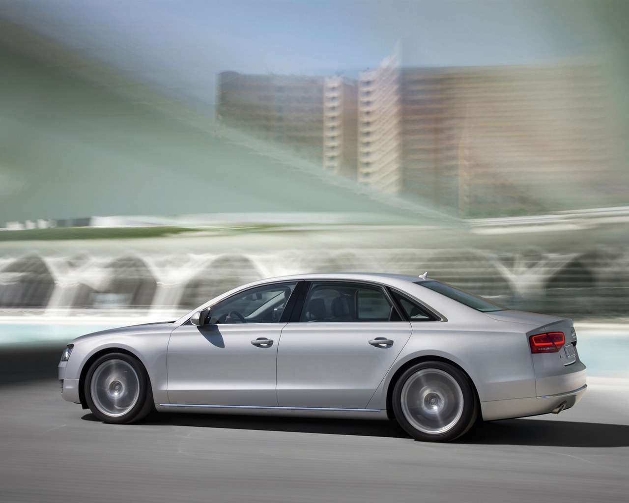 Audi A8 L 3,0 TFSI Quattro - 2010 HD tapetu #9 - 1280x1024