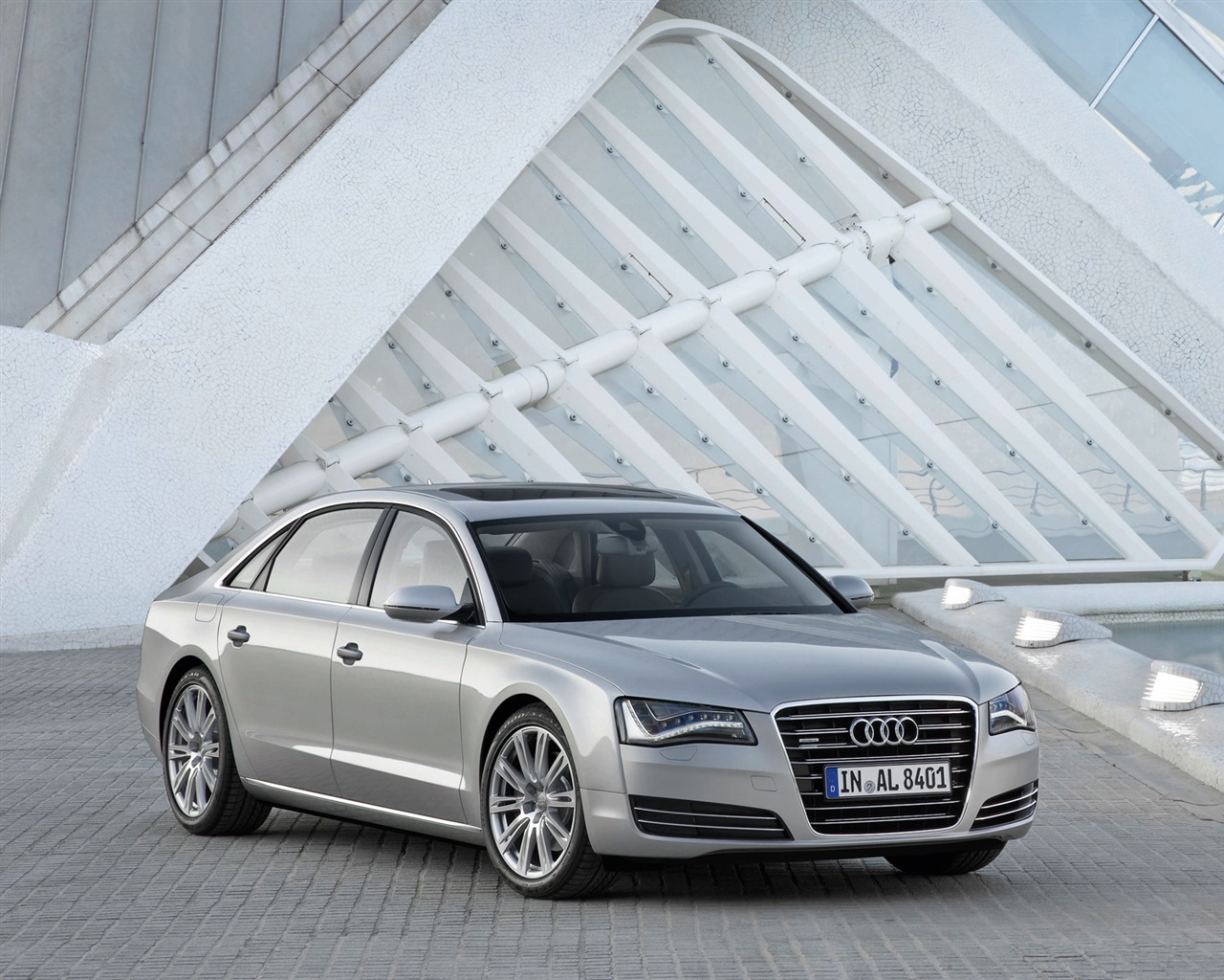 Audi A8 L 3,0 TFSI Quattro - 2010 HD tapetu #11 - 1280x1024