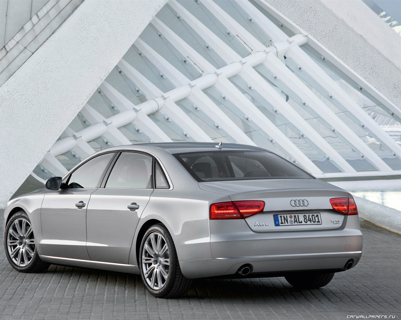 Audi A8 L 3,0 TFSI Quattro - 2010 HD tapetu #12 - 1280x1024
