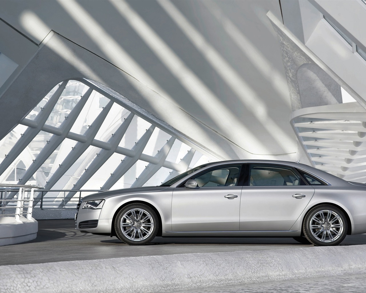 Audi A8 L 3,0 TFSI Quattro - 2010 HD tapetu #16 - 1280x1024