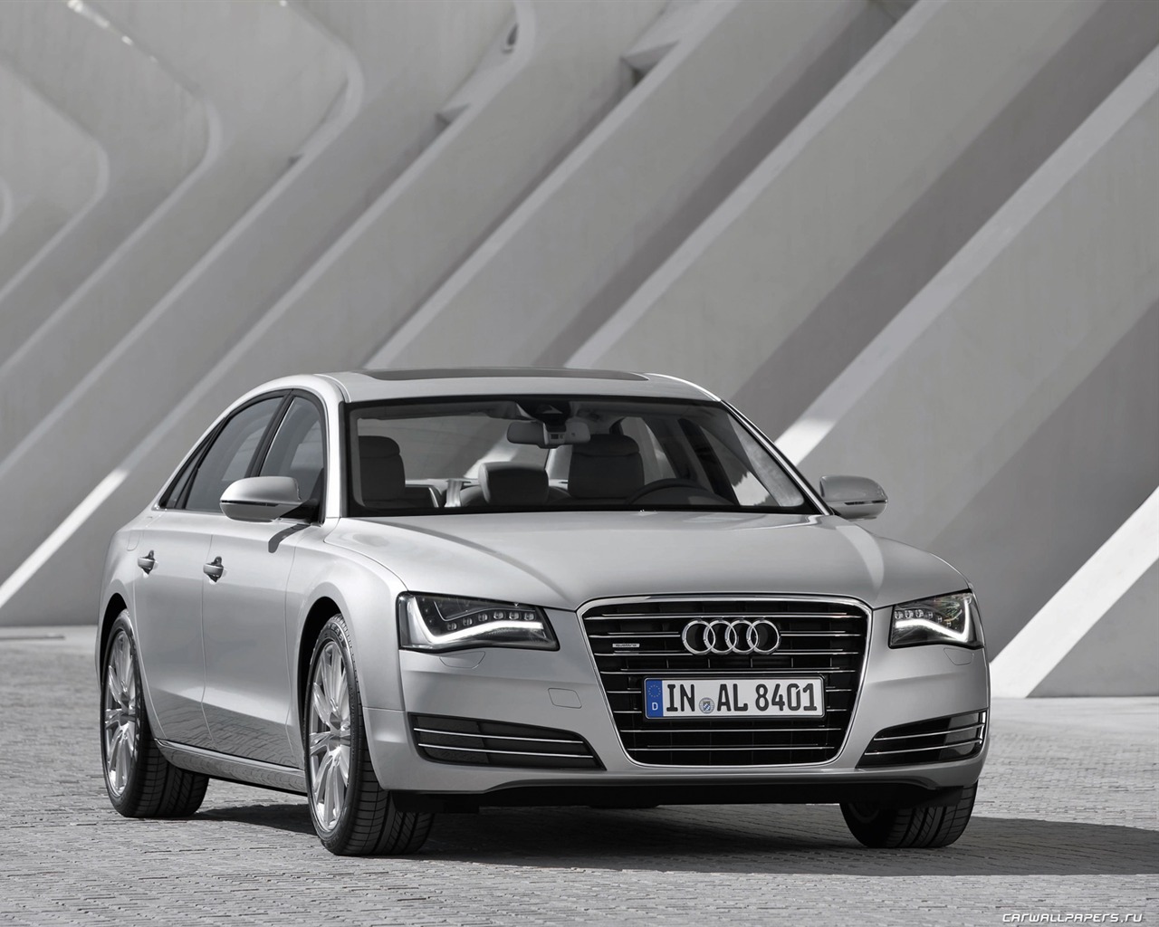 Audi A8 L 3.0 TFSI Quattro - 2010 高清壁紙 #19 - 1280x1024