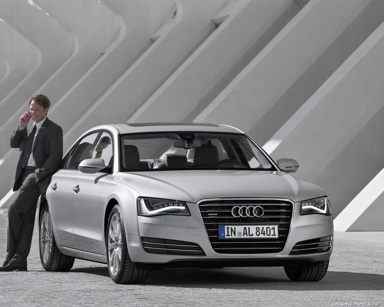 Audi A8 L 3,0 TFSI Quattro - 2010 HD tapetu #20 - 1280x1024