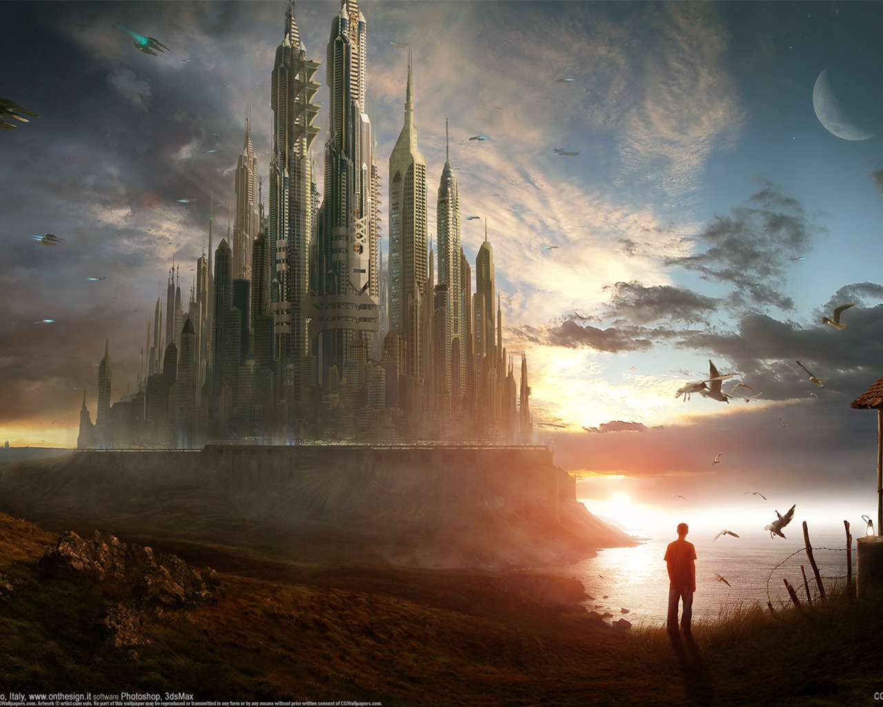 CG wallpapers beautiful game #14 - 1280x1024