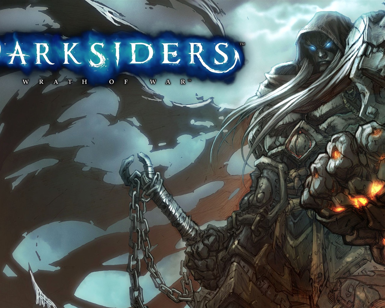 Darksiders: Wrath of War tapety HD #3 - 1280x1024