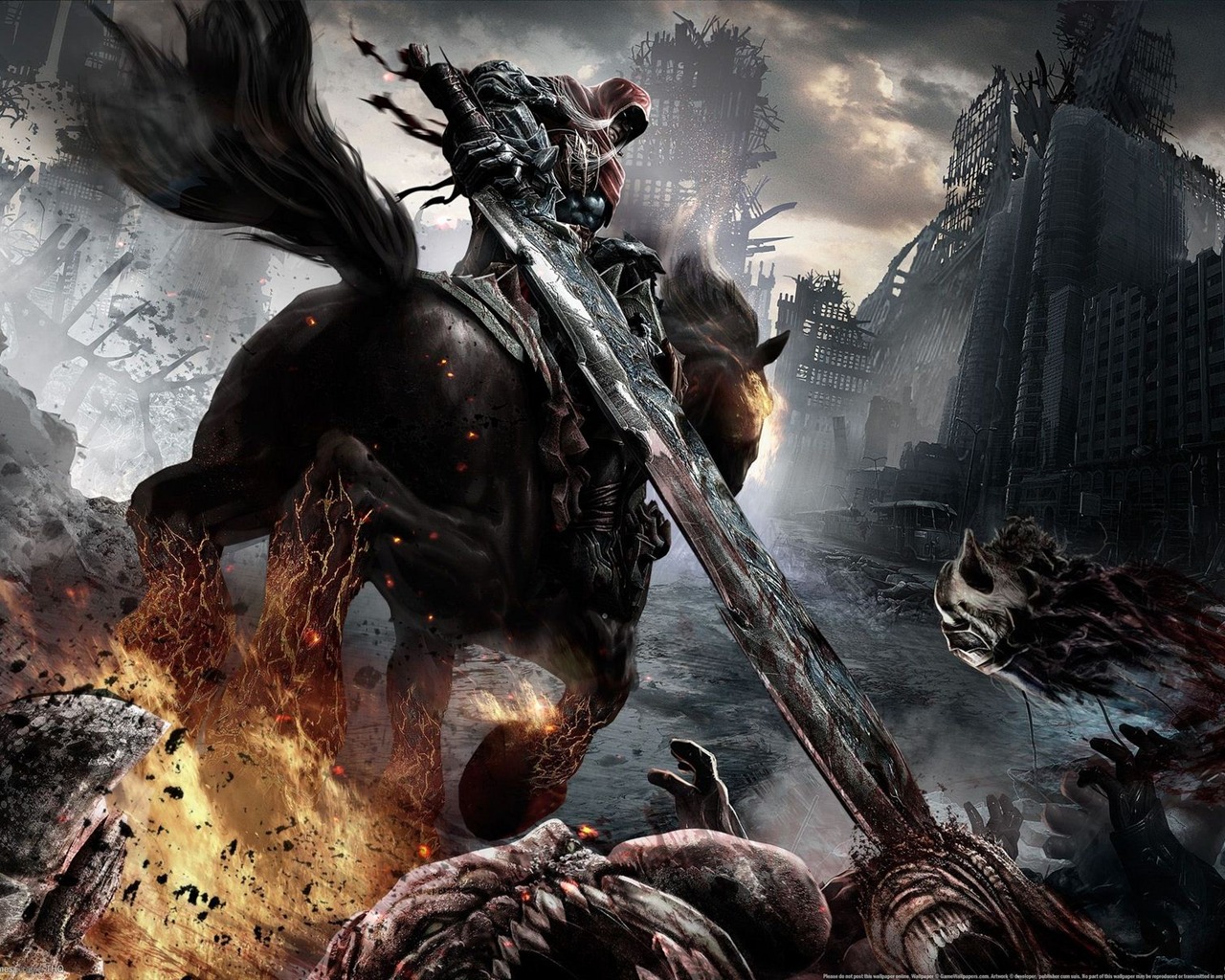 Darksiders: Wrath of War 暗黑血統: 戰神之怒 高清壁紙 #10 - 1280x1024