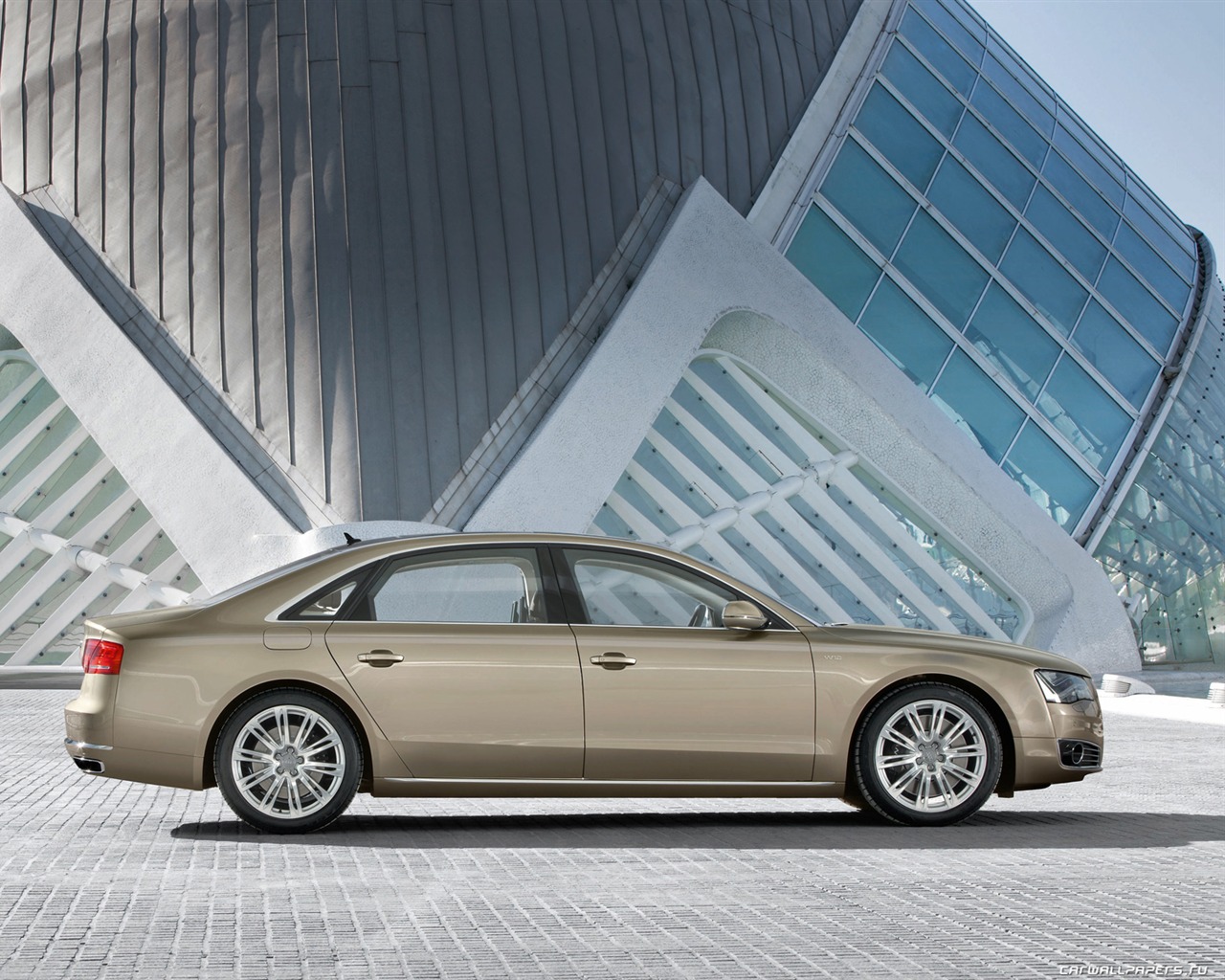 Audi A8 L W12 Quattro - 2010 HD tapetu #5 - 1280x1024