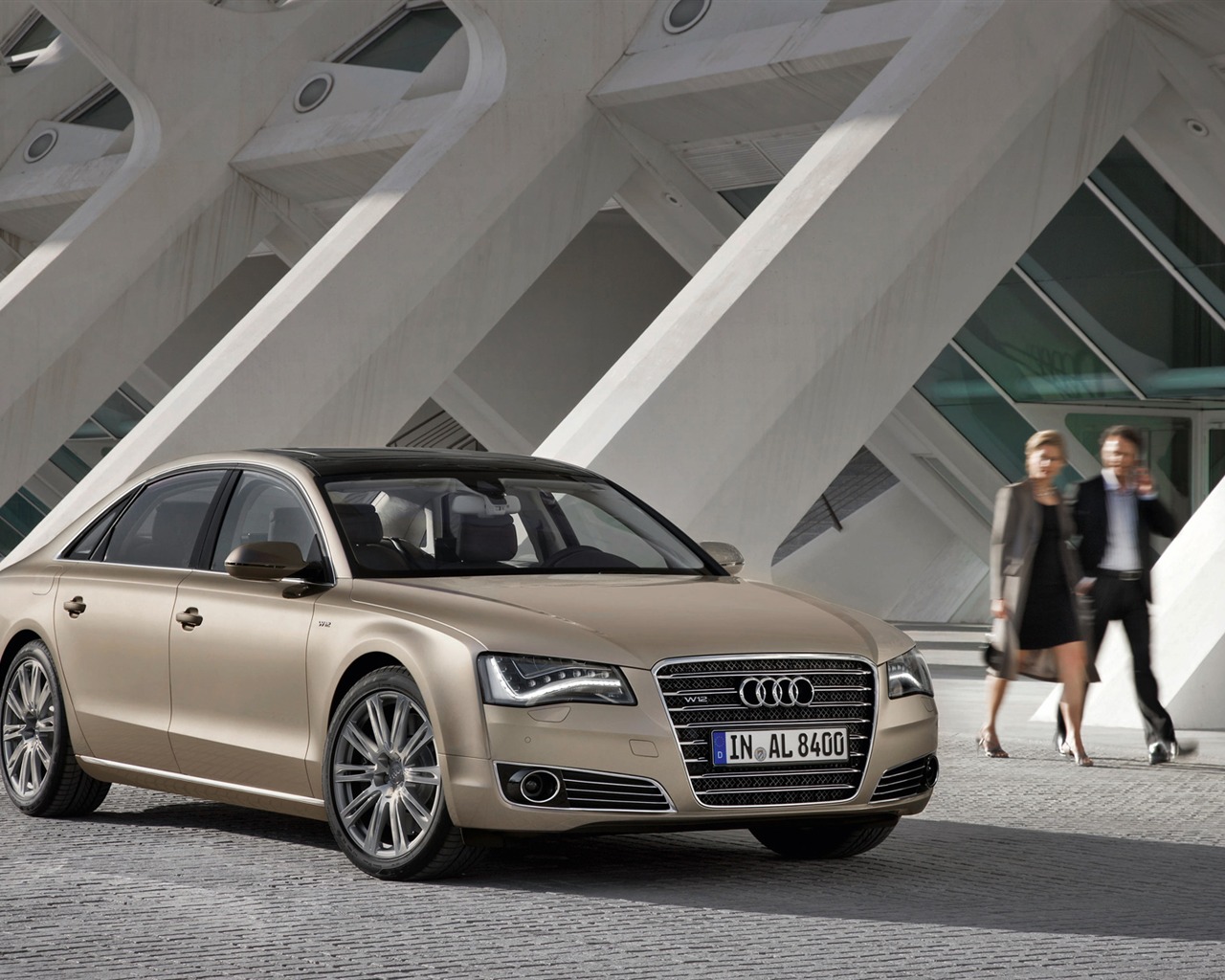 Audi A8 L W12 Quattro - 2010 HD wallpaper #10 - 1280x1024