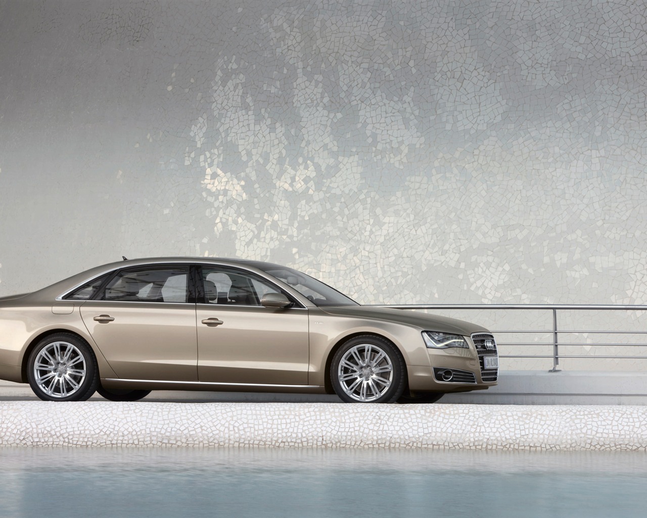 Audi A8 L W12 Quattro - 2010 HD tapetu #14 - 1280x1024