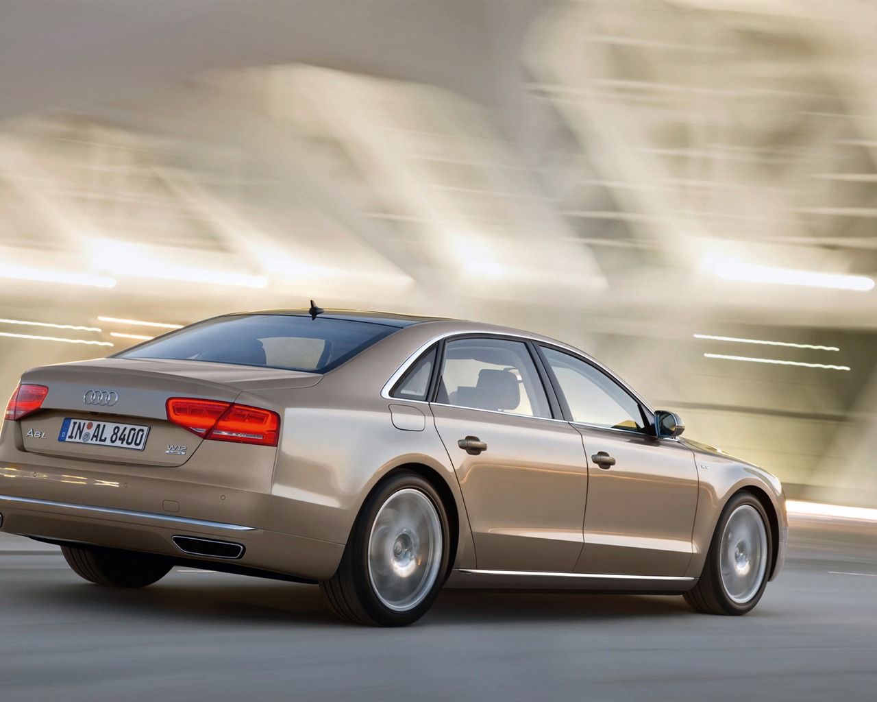 Audi A8 L W12 Quattro - 2010 HD tapetu #19 - 1280x1024