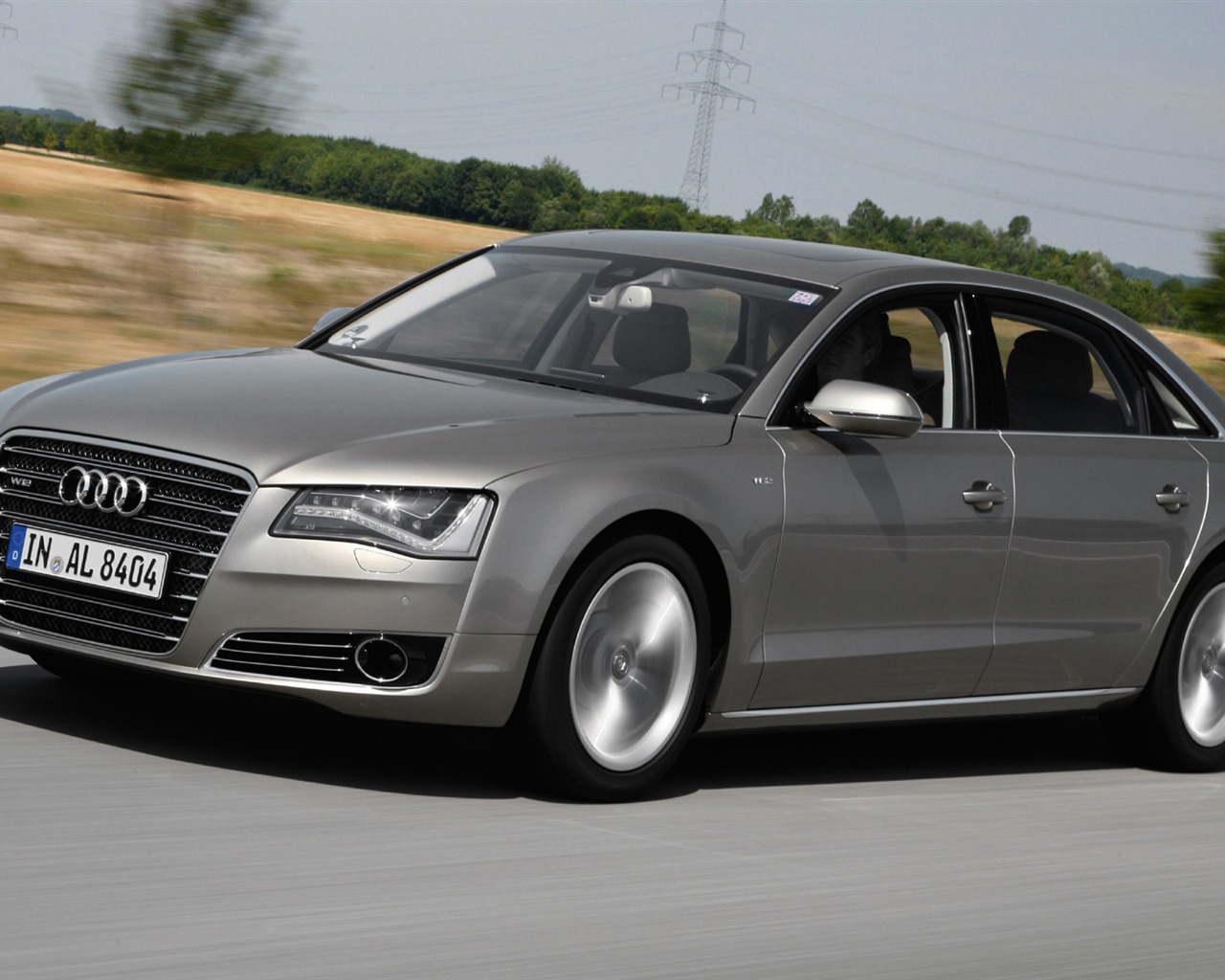 Audi A8 L W12 Quattro - 2010 HD tapetu #25 - 1280x1024