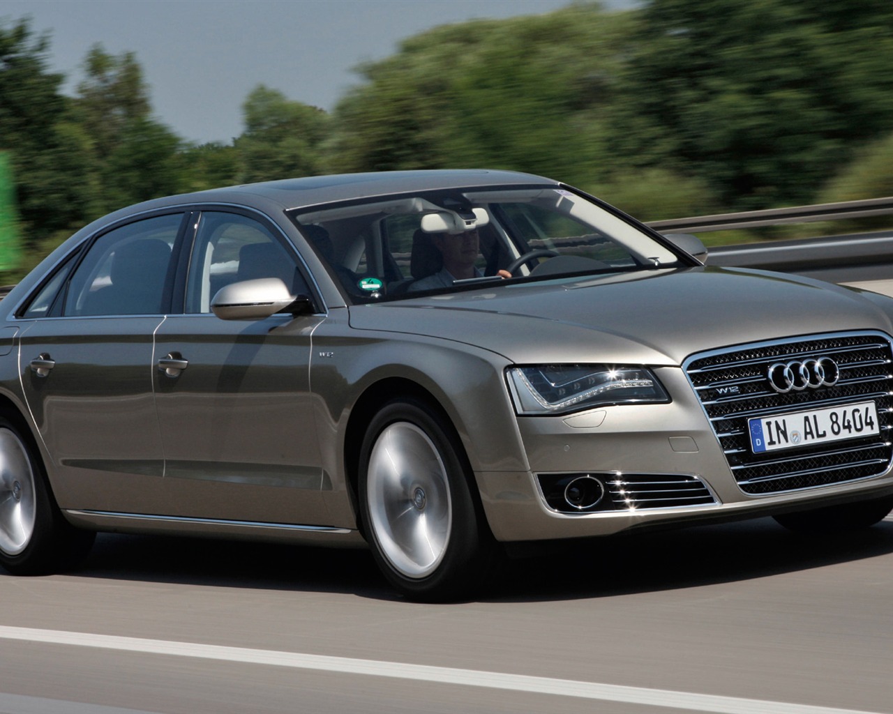 Audi A8 L W12 Quattro - 2010 HD tapetu #26 - 1280x1024
