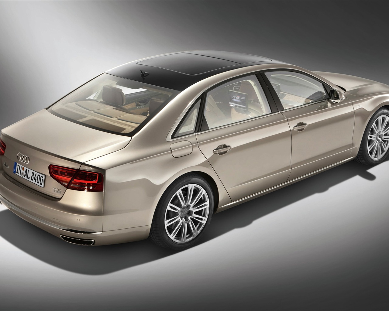 Audi A8 L W12 Quattro - 2010 HD tapetu #30 - 1280x1024