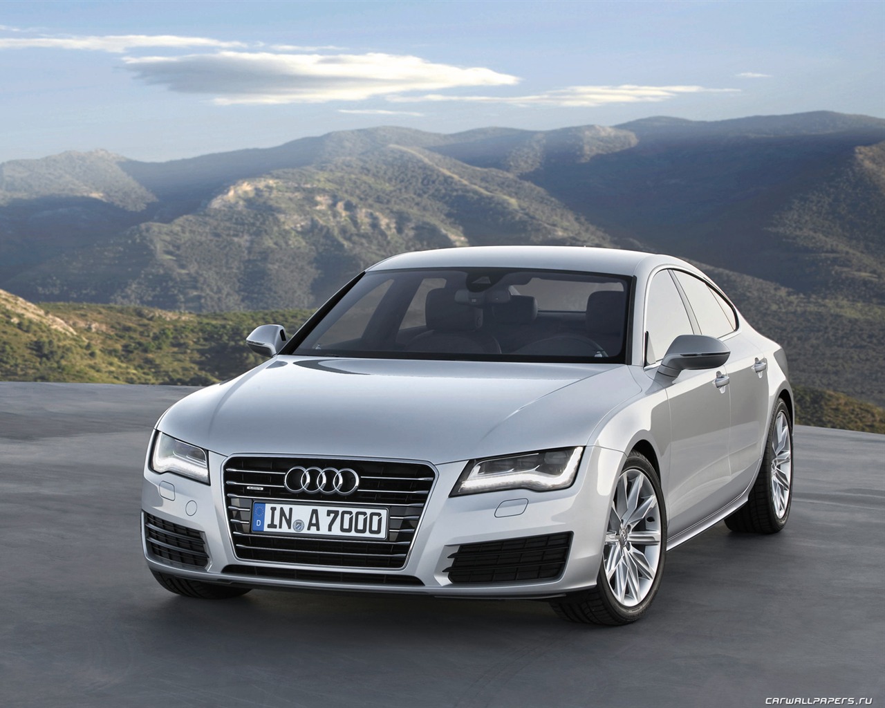 Audi A7 Sportback 3.0 TDI quattro - 2010 HD tapetu #19 - 1280x1024
