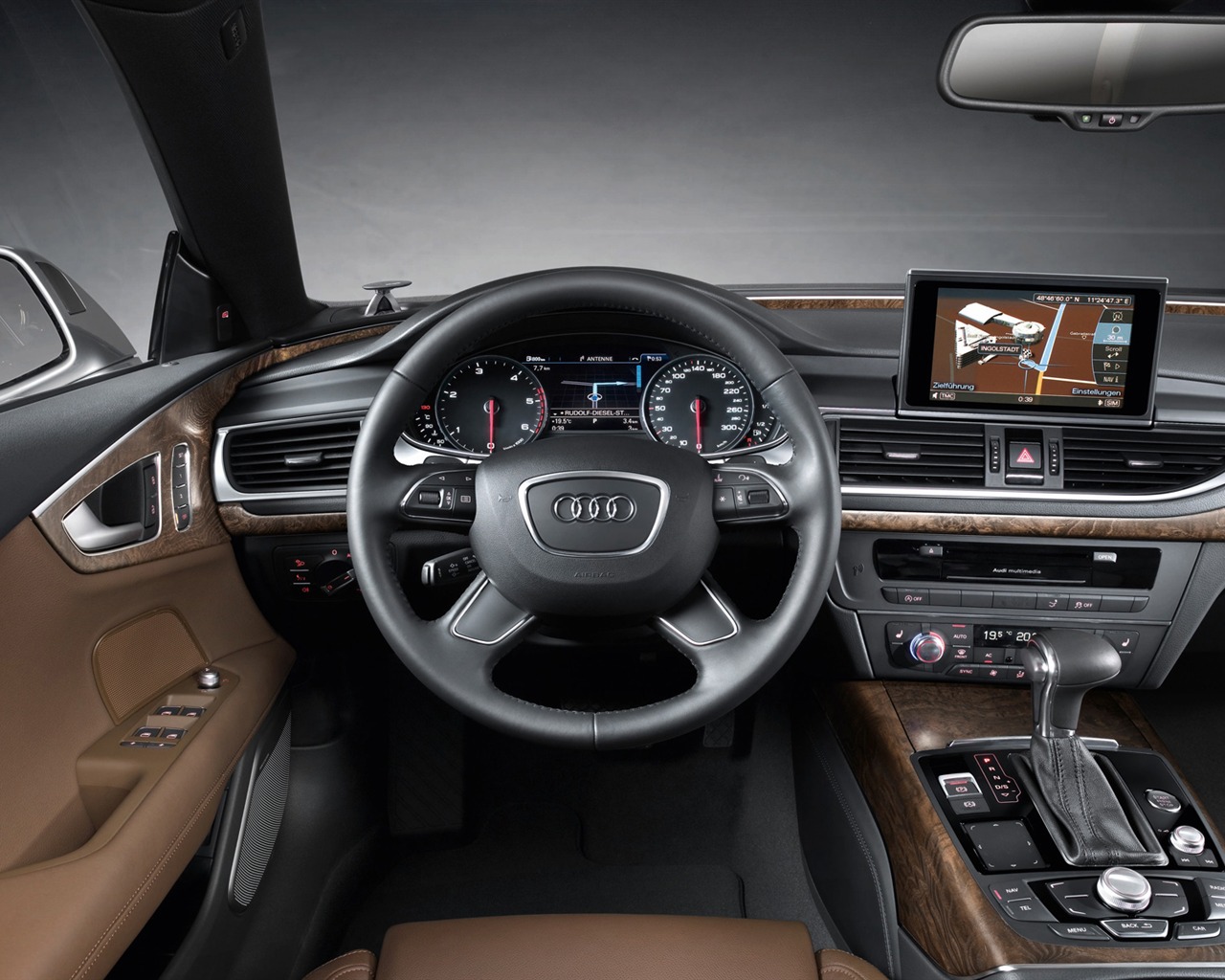 Audi A7 Sportback 3.0 TDI quattro - 2010 HD wallpaper #27 - 1280x1024