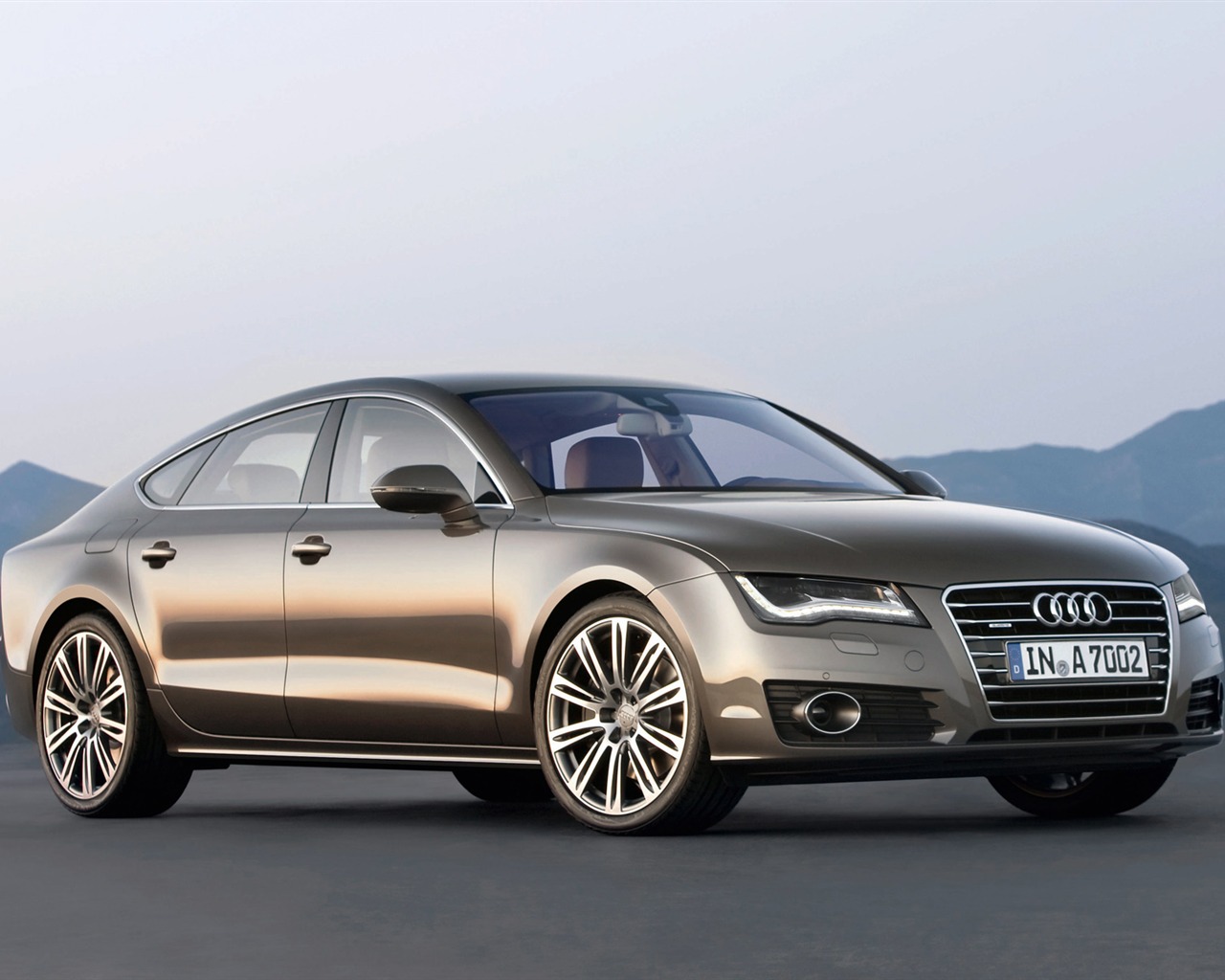 Audi A7 Sportback - 2010 HD tapetu #1 - 1280x1024