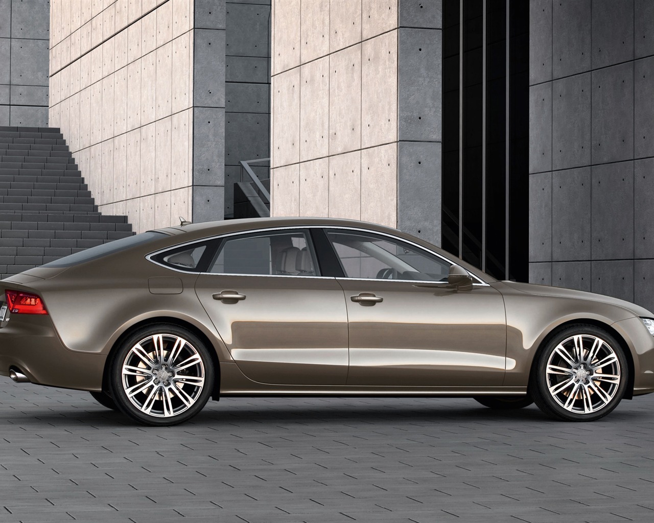 Audi A7 Sportback - 2010 HD tapetu #7 - 1280x1024
