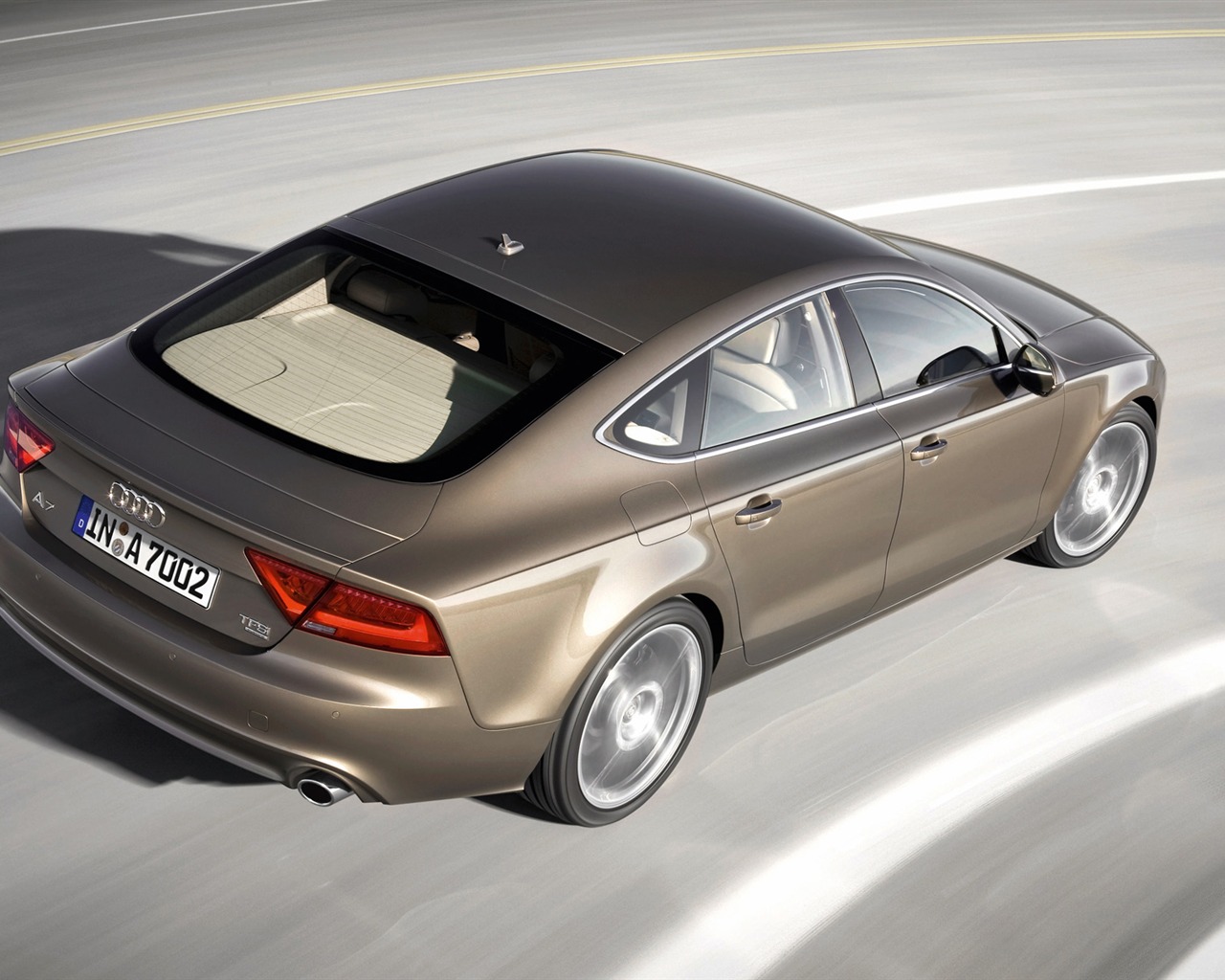 Audi A7 Sportback - 2010 HD tapetu #8 - 1280x1024