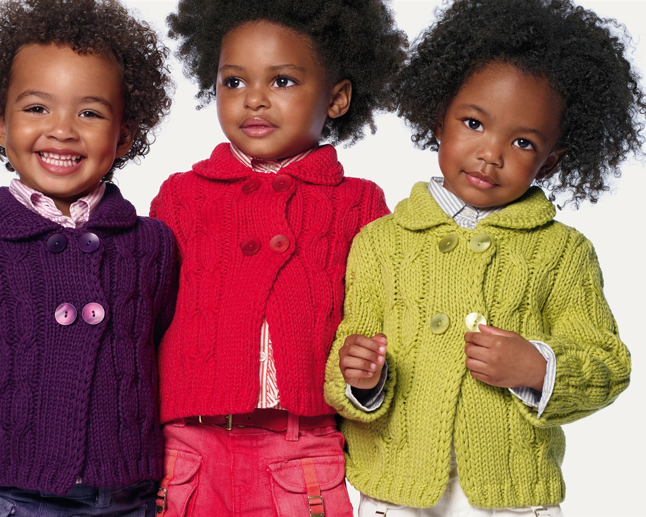 Colorful Children's Fashion Wallpaper (2) #10 - 1280x1024
