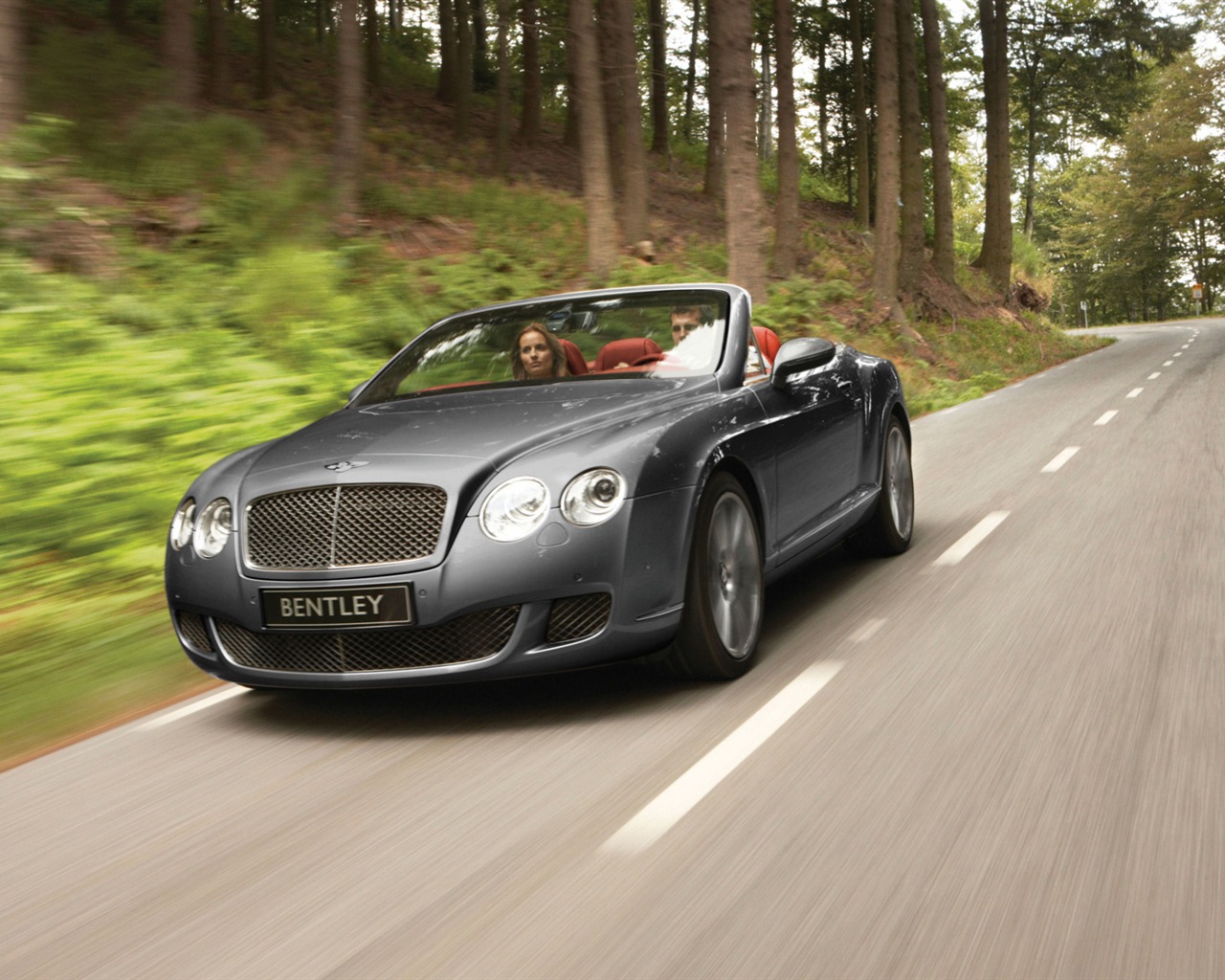 Bentley Continental GTC Speed - 2010 HD tapetu #2 - 1280x1024