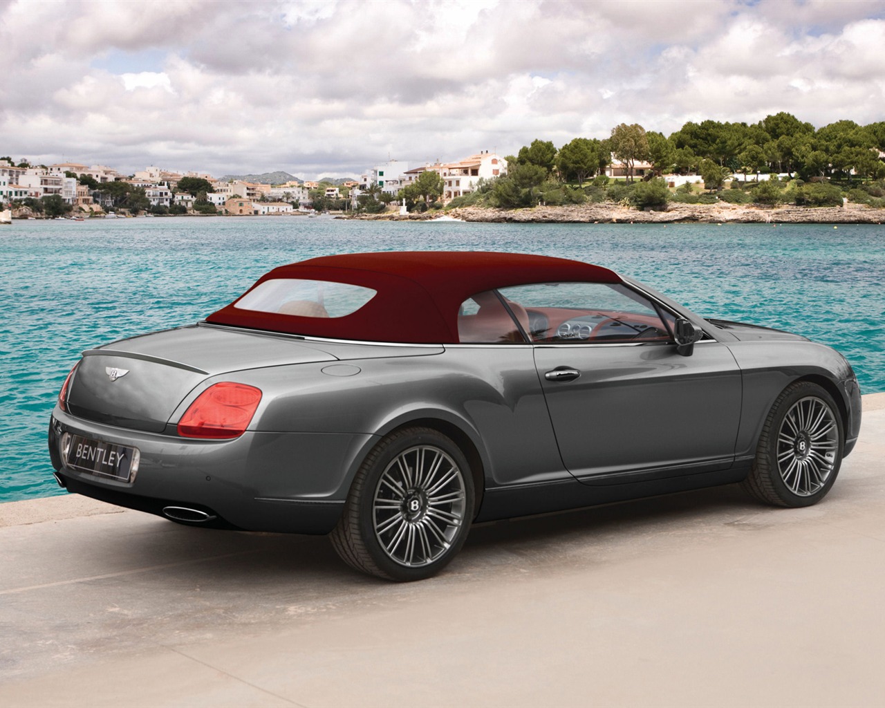 Bentley Continental GTC Speed - 2010 HD tapetu #6 - 1280x1024