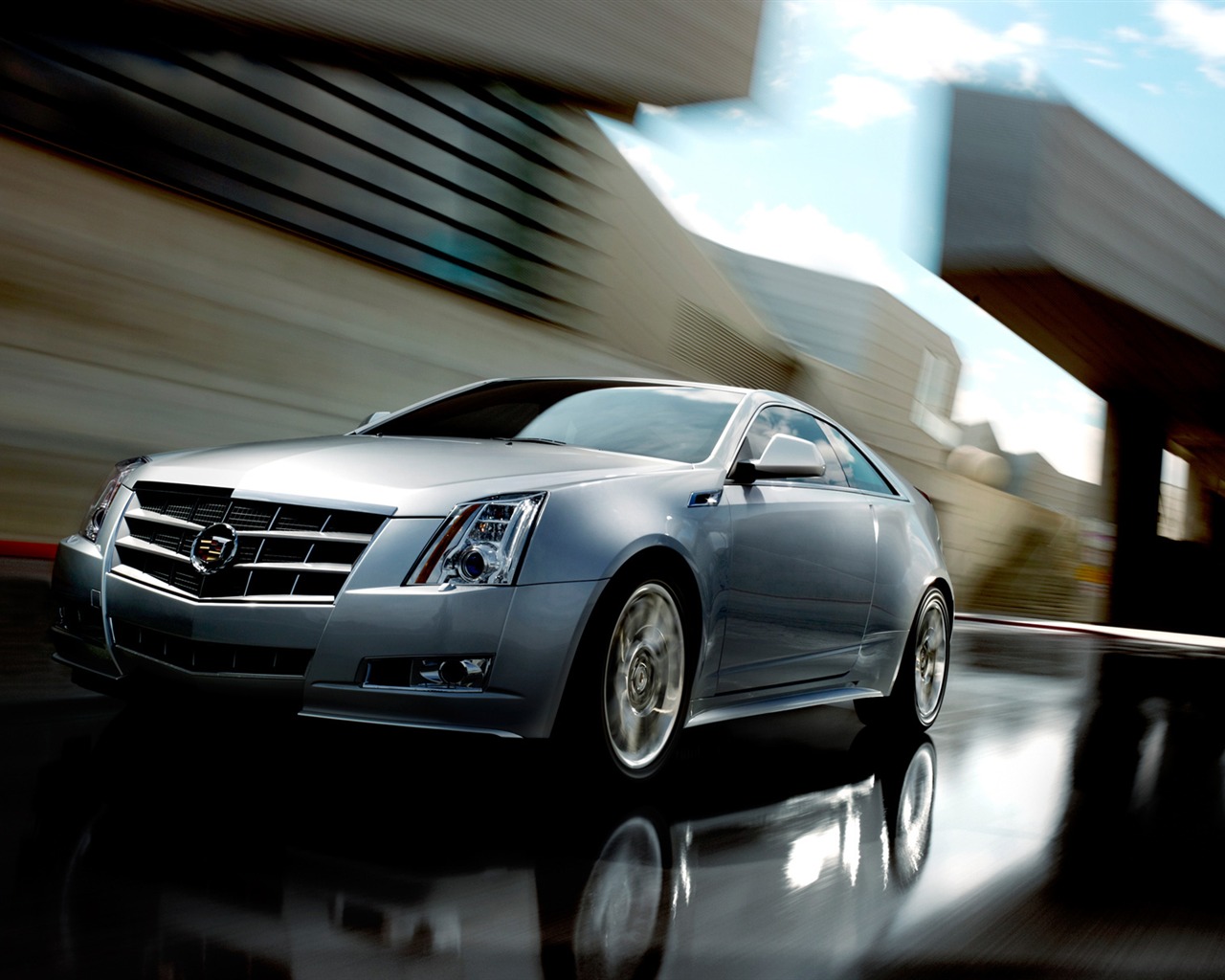 Cadillac CTS Coupe - 2011 HD tapetu #10 - 1280x1024