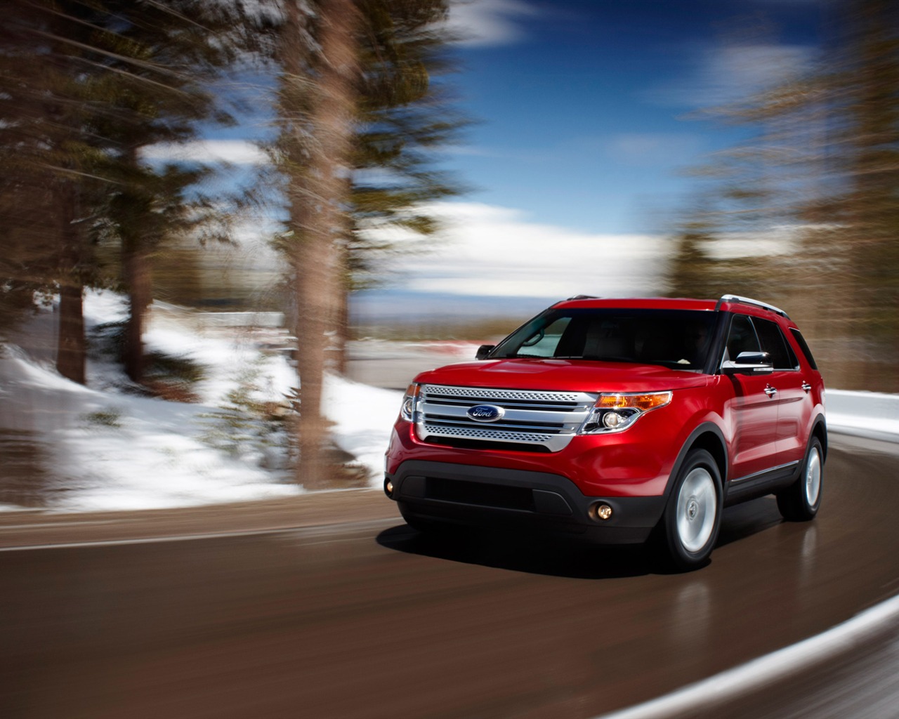 Ford Explorer - 2011 HD tapetu #8 - 1280x1024