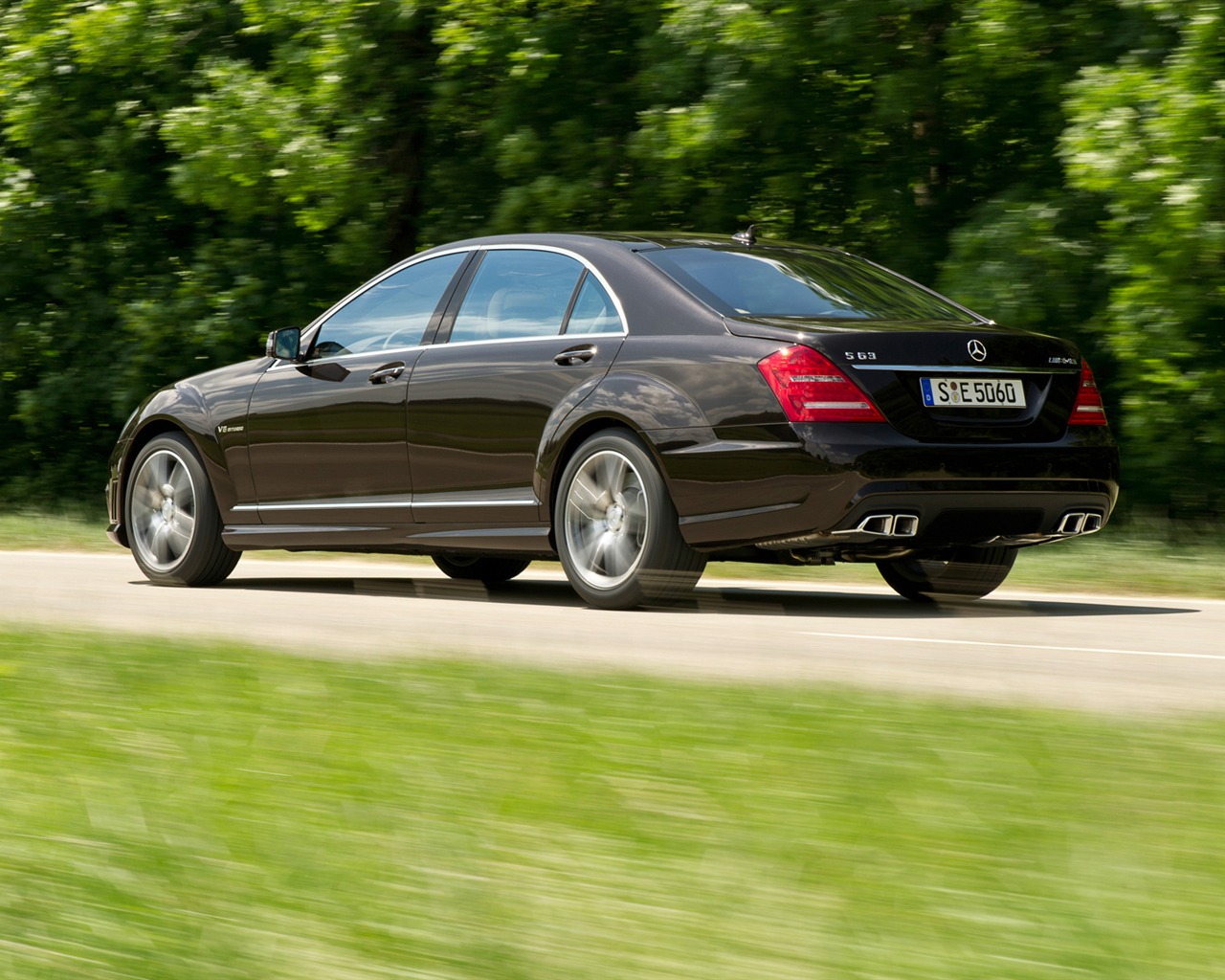 Mercedes-Benz S63 AMG - 2010 HD tapetu #11 - 1280x1024