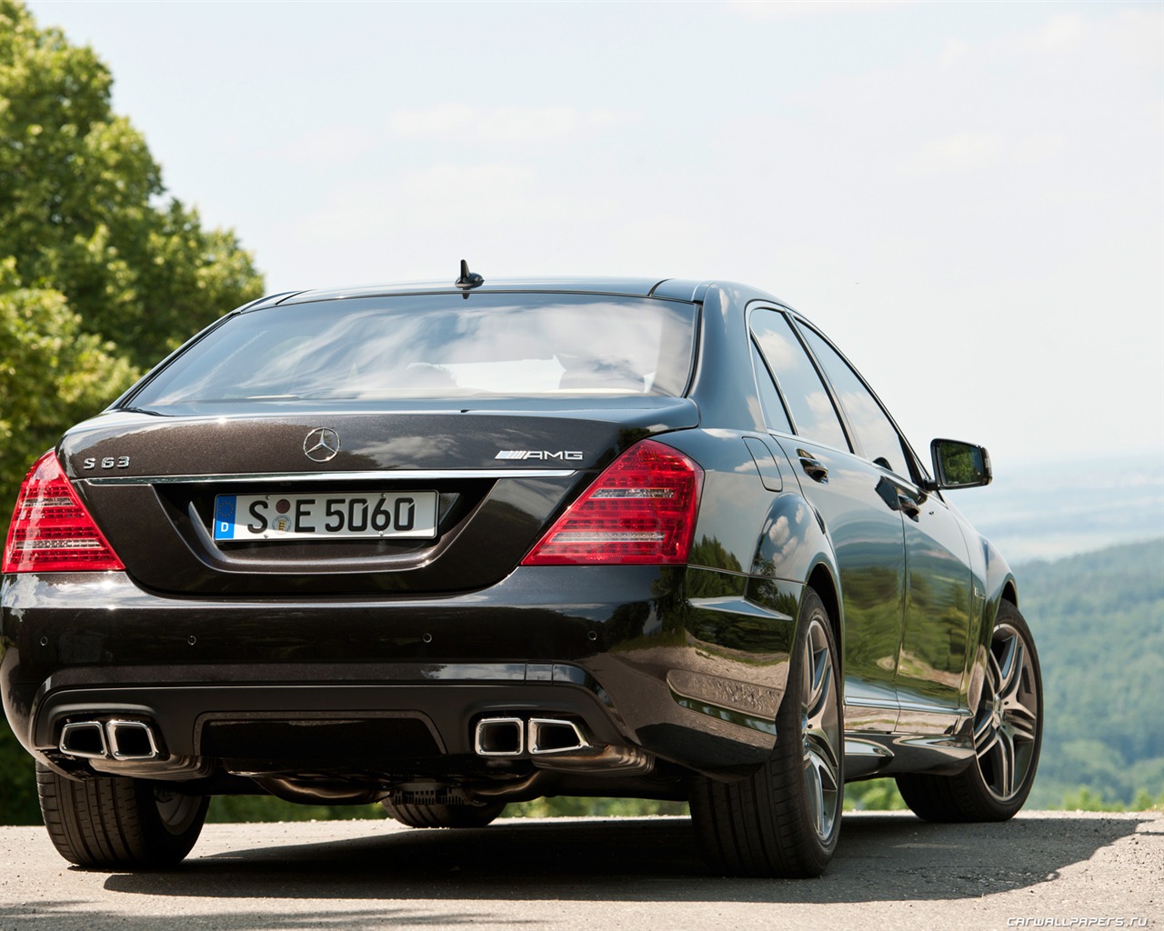 벤츠 S63이 AMG - 2010의 HD 벽지 #19 - 1280x1024