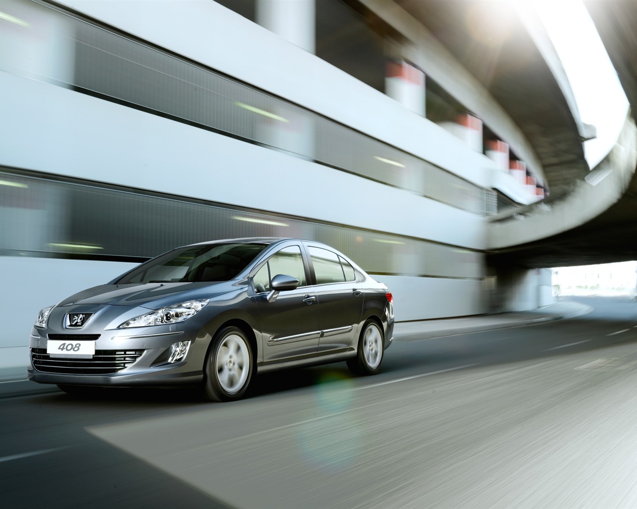 Peugeot 408 - 2010 HD wallpaper #2 - 1280x1024