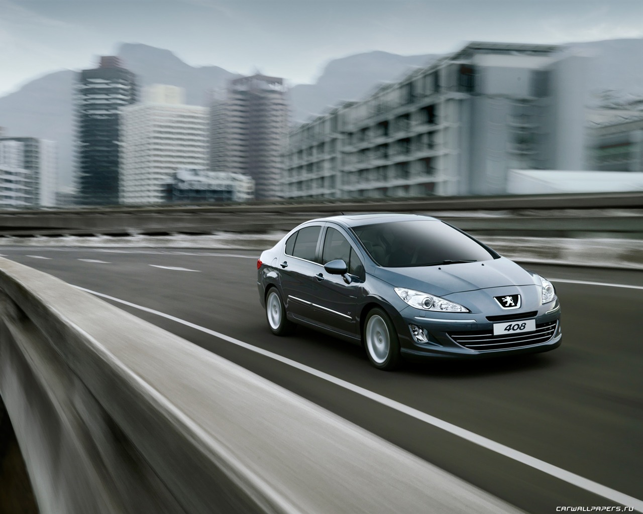 Peugeot 408 - 2010 HD tapetu #5 - 1280x1024