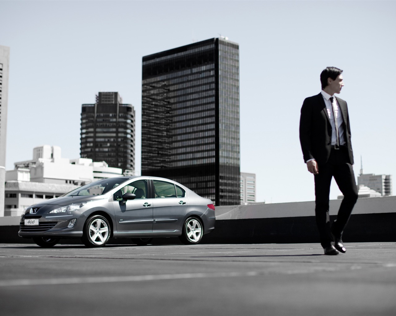 Peugeot 408 - 2010 HD wallpaper #10 - 1280x1024