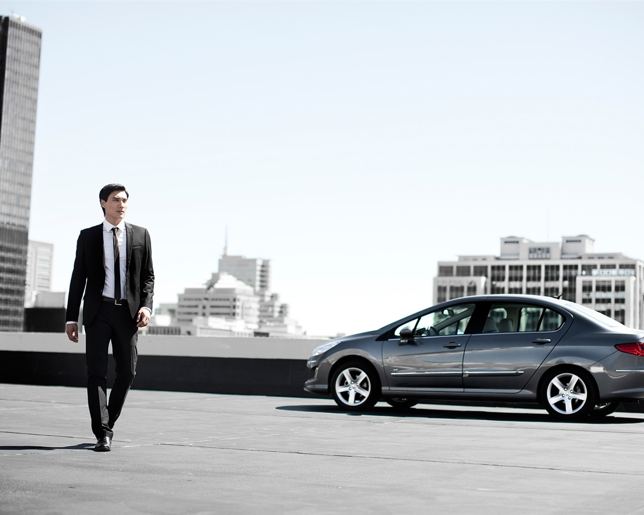 Peugeot 408 - 2010 HD tapetu #11 - 1280x1024