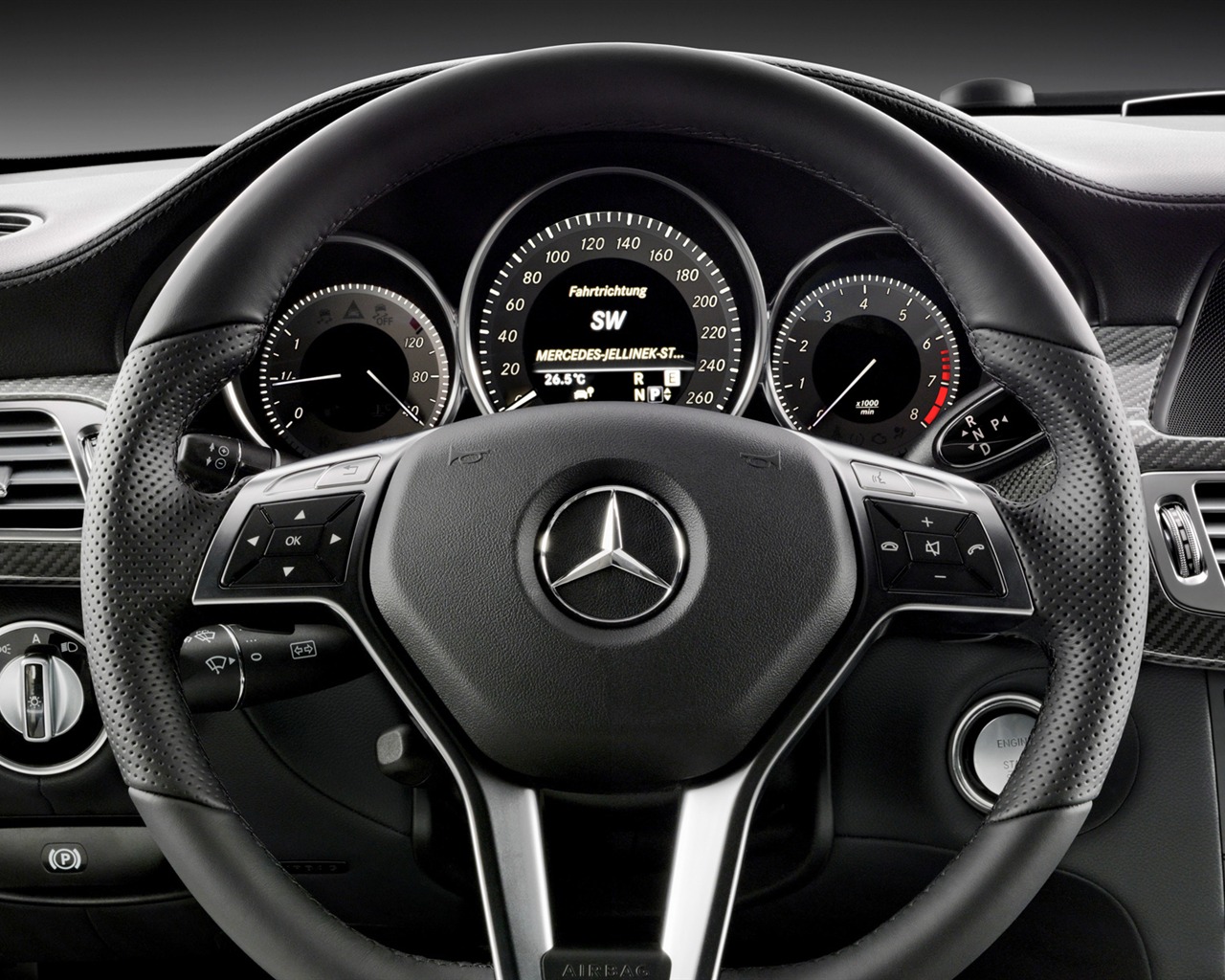 Mercedes-Benz CLS-class - 2010 奔驰11 - 1280x1024