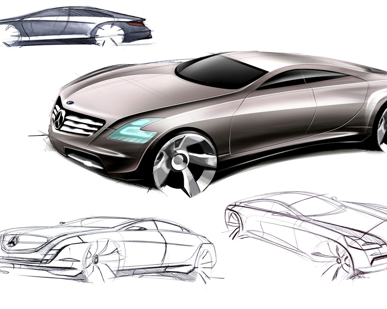 Mercedes-Benz CLS-třída - 2010 HD tapetu #23 - 1280x1024