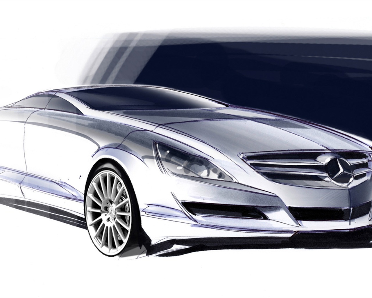 Mercedes-Benz CLS-class - 2010 奔馳 #24 - 1280x1024
