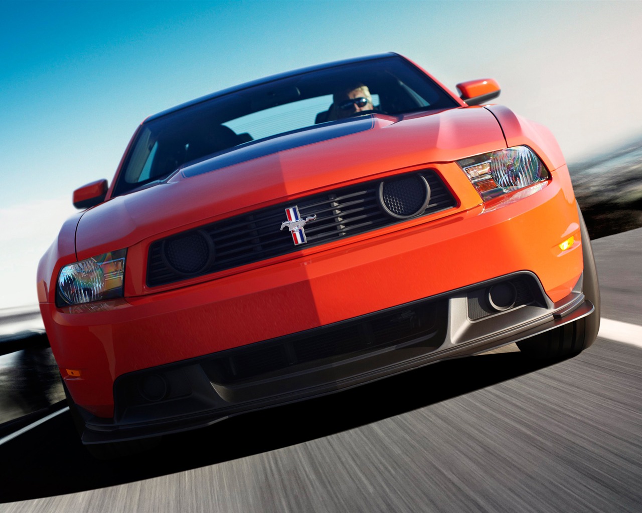 Ford Mustang Boss 302 - 2012 HD tapetu #1 - 1280x1024