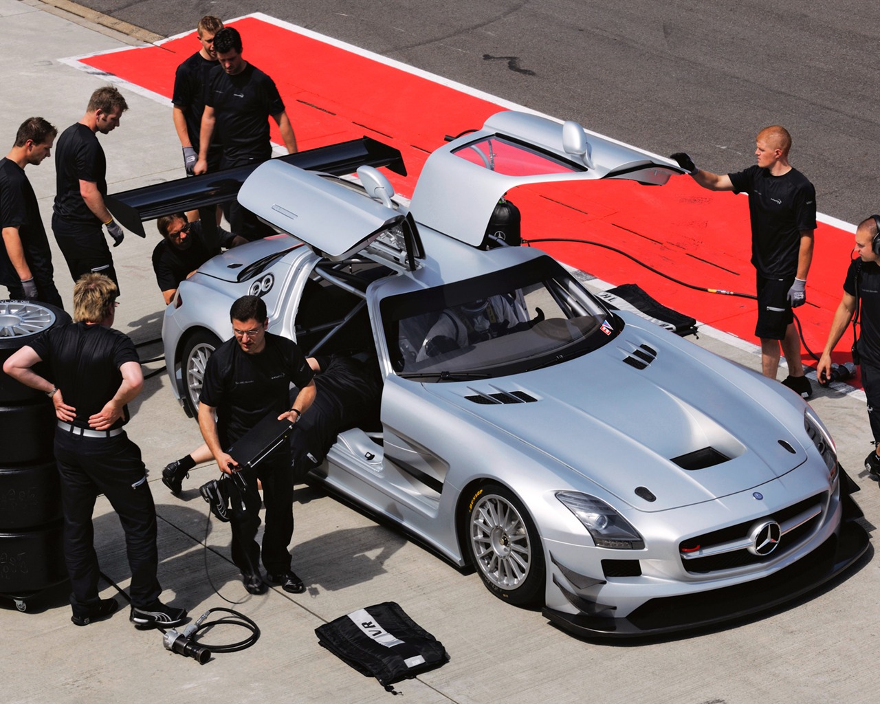 Mercedes-Benz SLS AMG GT3 - 2010 奔馳 #14 - 1280x1024