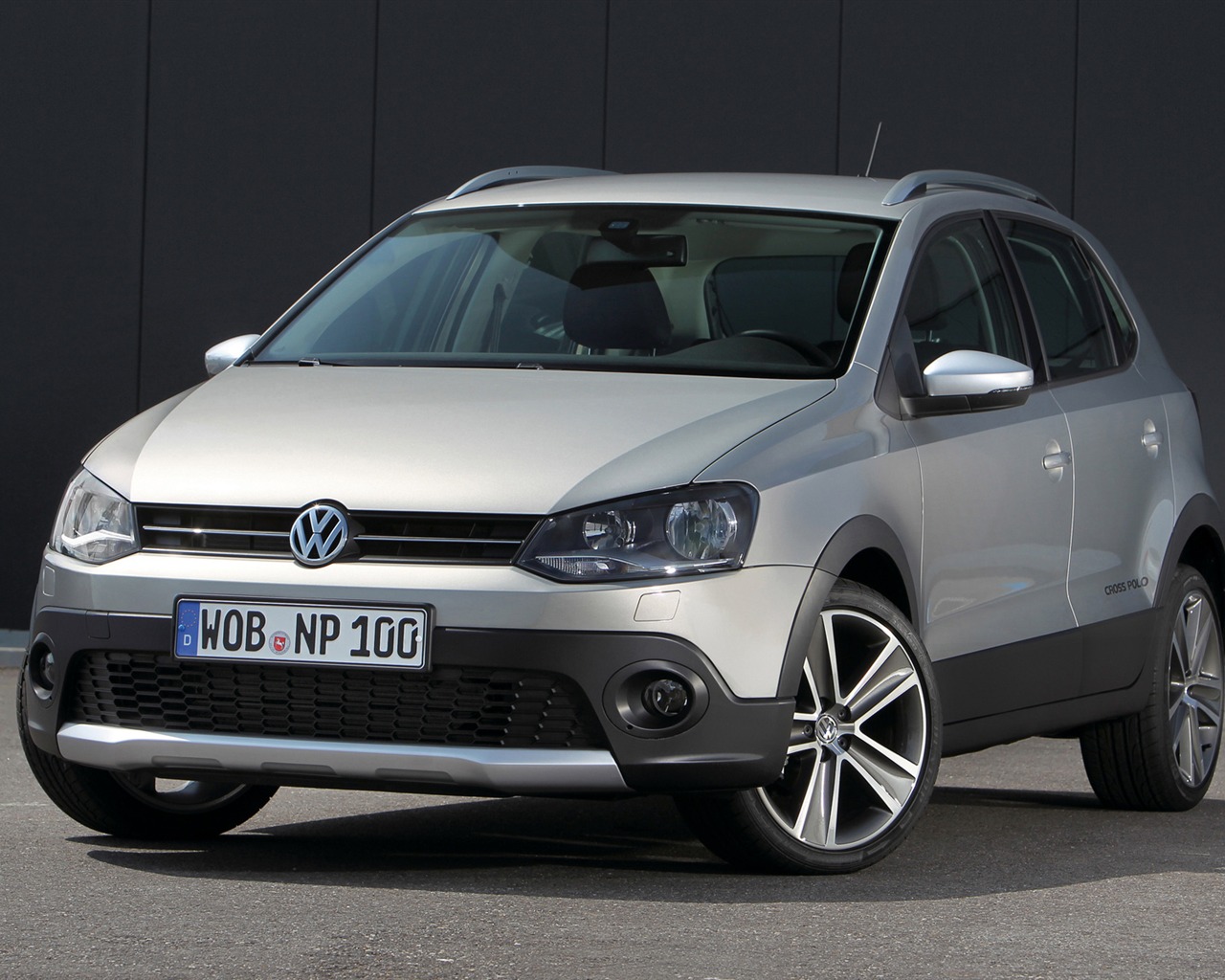 Volkswagen CrossPolo - 2010 HD tapetu #1 - 1280x1024