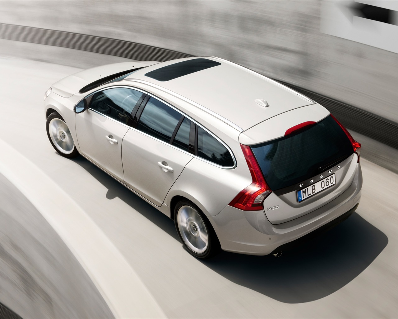 Volvo V60 - 2010 HD tapetu #5 - 1280x1024