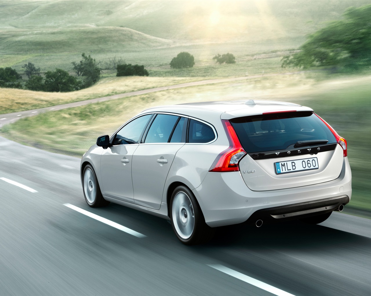 Volvo V60 - 2010 HD tapetu #13 - 1280x1024