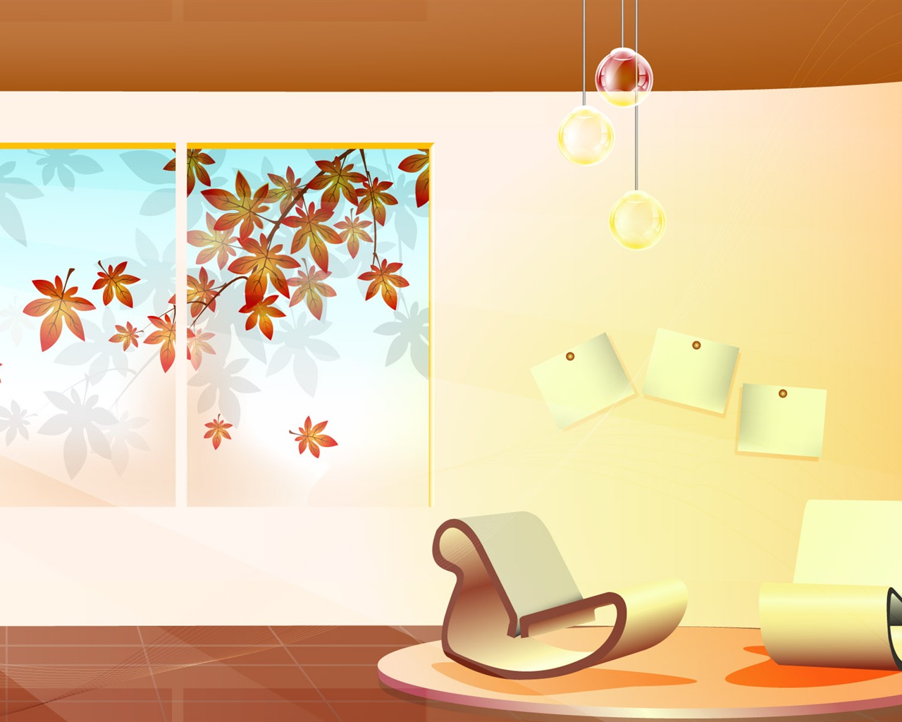 Vector home wallpaper (2) #4 - 1280x1024