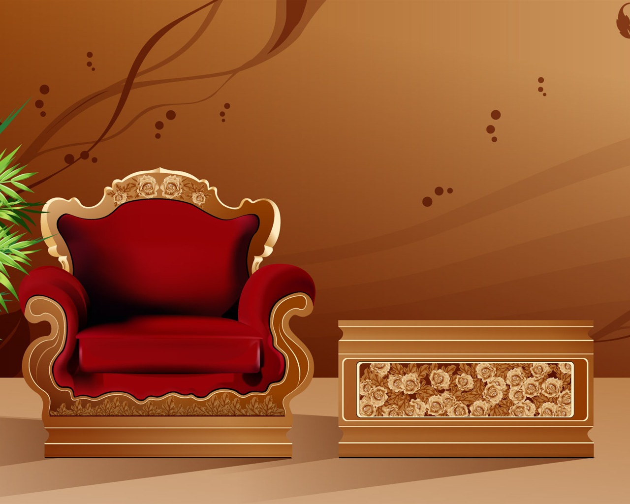 Vector doma tapety (2) #9 - 1280x1024