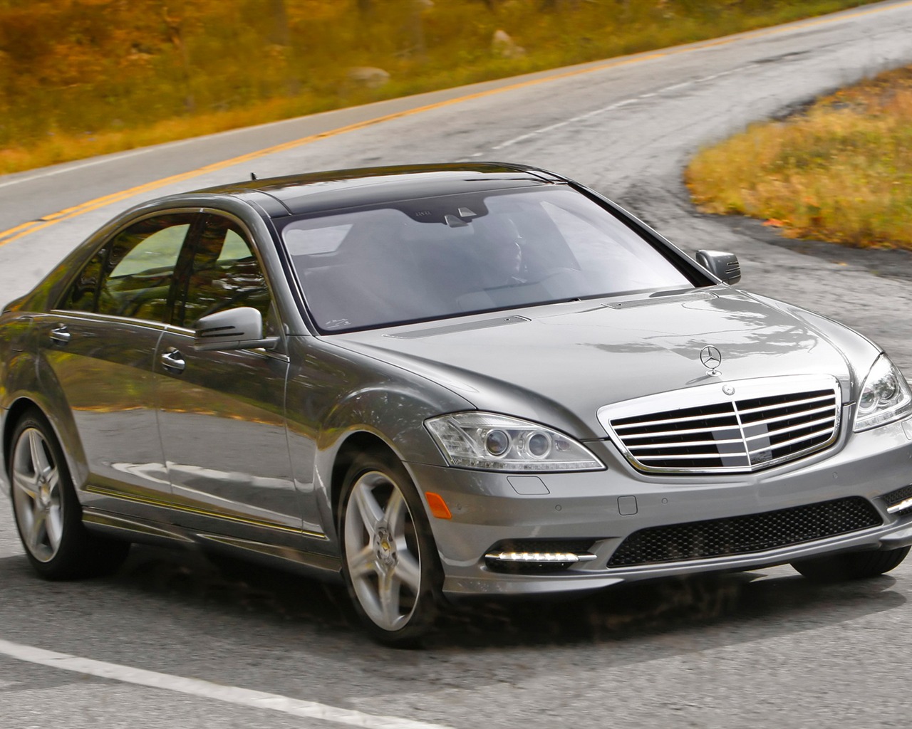 Mercedes-Benz S550 - 2010 HD wallpaper #6 - 1280x1024