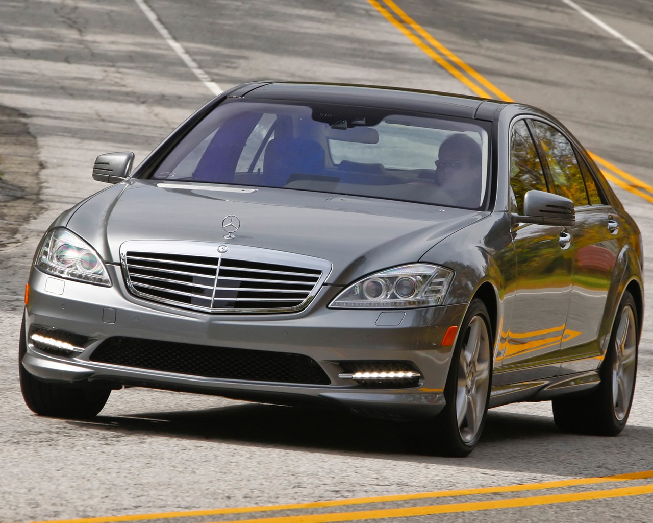 Mercedes-Benz S550 - 2010 奔馳 #8 - 1280x1024