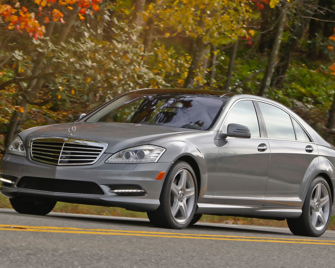 Mercedes-Benz S550 - 2010 HD wallpaper #19 - 1280x1024